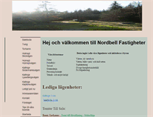 Tablet Screenshot of nordbell.se